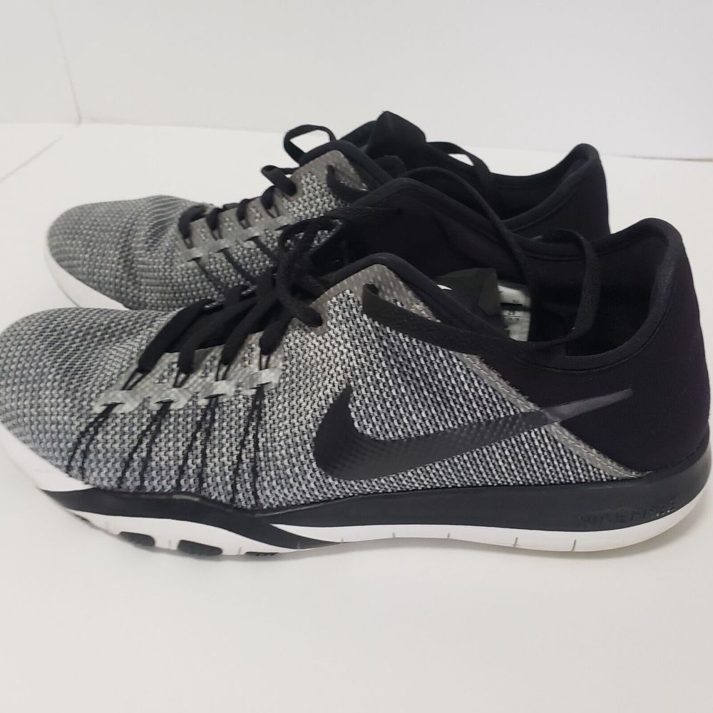 Nike Women's Free TR 6 833424-100 Gray Black Running Shoes Sneakers Size 9